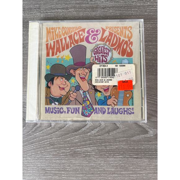 Mike Condello Presents Wallace & Ladmo's Greatest Hits CD SEALED - Picture 1 of 3